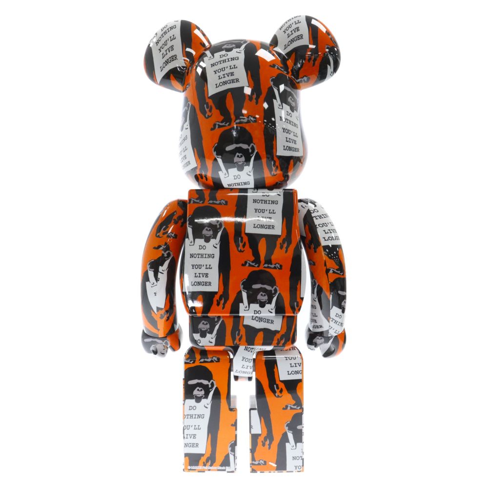 ベアブリック モンキーサイン 1000% バンクシー banksy ベアブリック