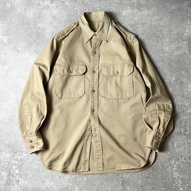 50s ビンテージ US.ARMY M-52 W32 カーキチノ 米軍