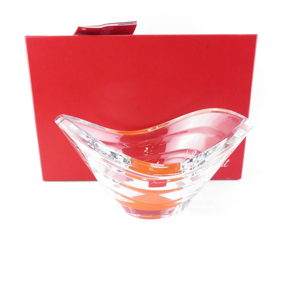 BACCARAT ウェーブボウル バカラ 花瓶 花器 フラワーベース