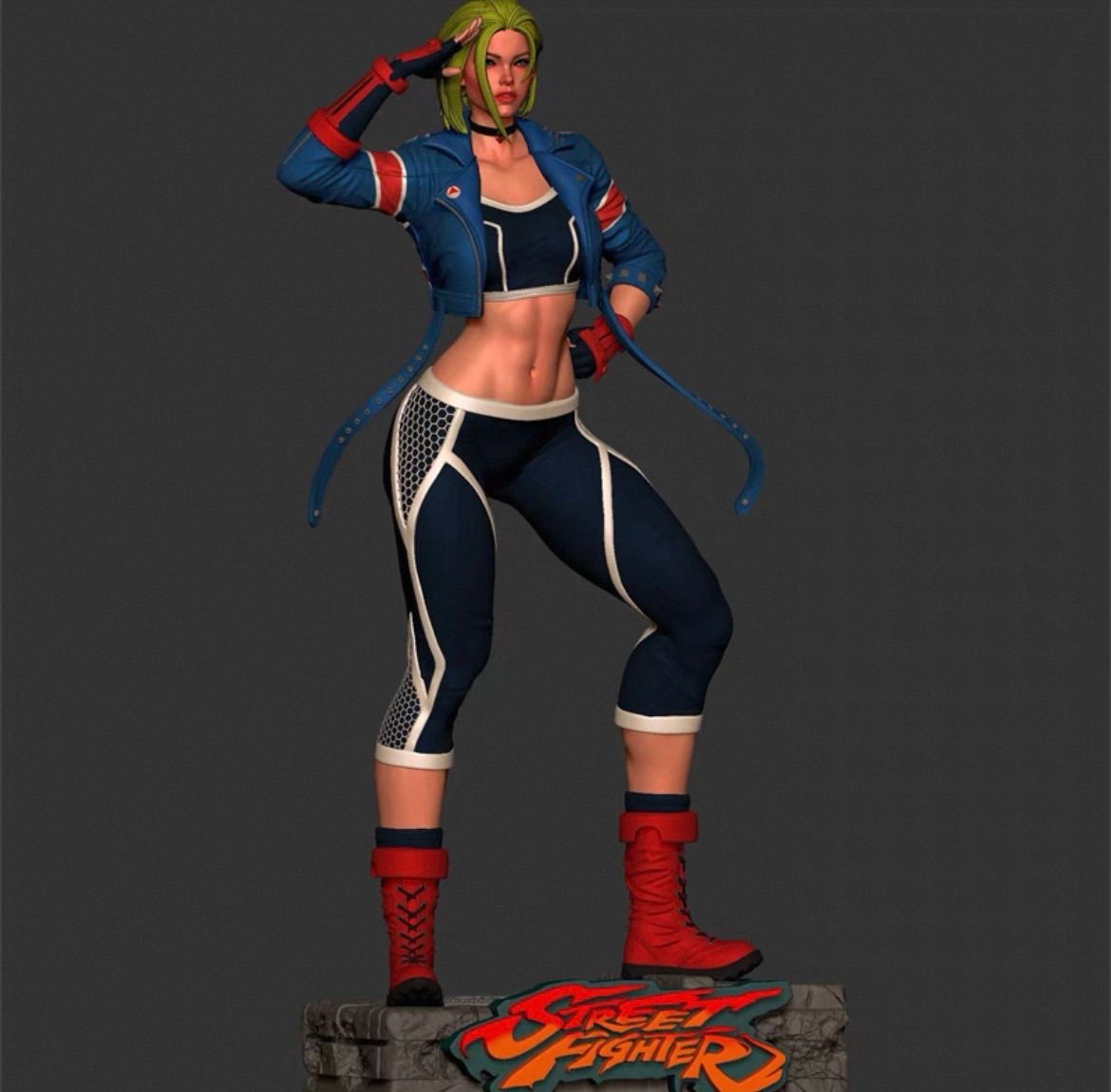 1/6 未塗装未組立 【 キャミィ SF 】フィギュア ガレージキット 1/6 未