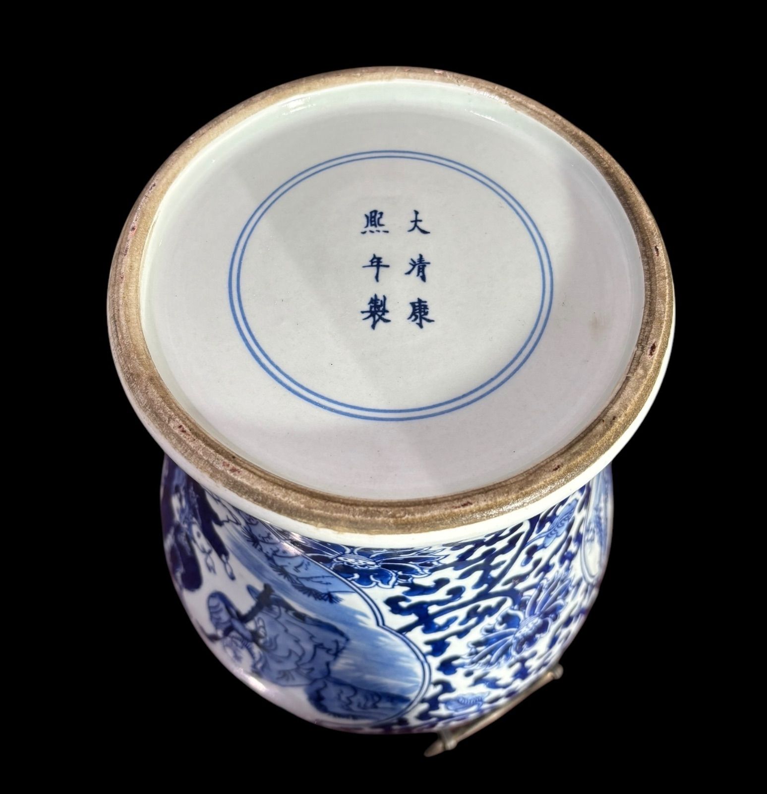 中国骨董陶芸 旧蔵した青磁水仙盆 貴重コレクション REALKYOTO