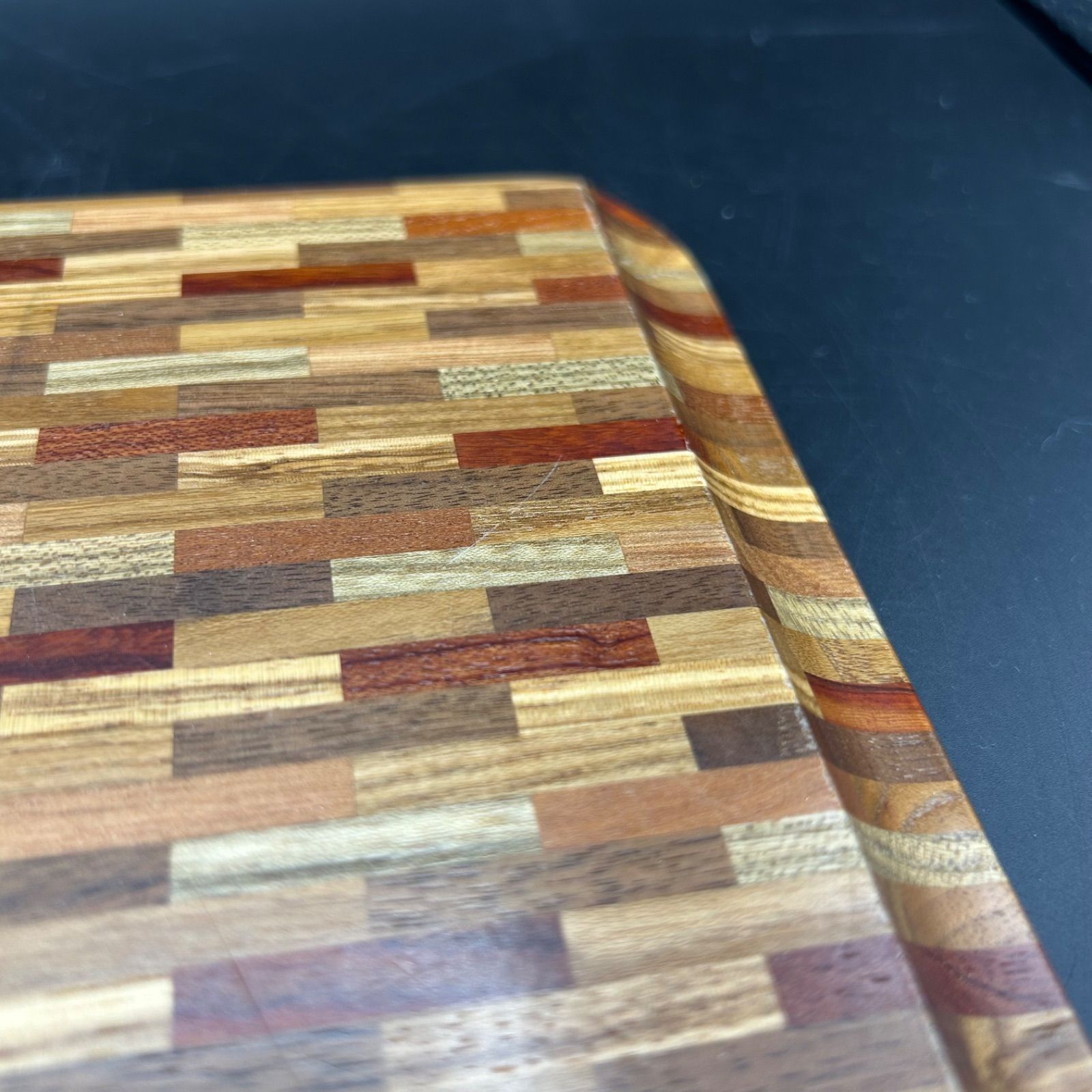 M》大幅値下げ！ 箱根寄木細工 お盆 トレー 木製 角型 無垢 天然木