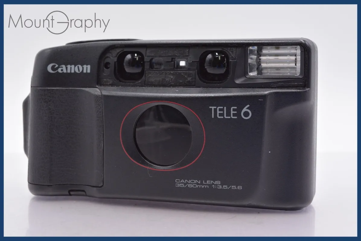 完動品】Canon TELE6 コンパクトカメラ 動作確認済み C43 完動品
