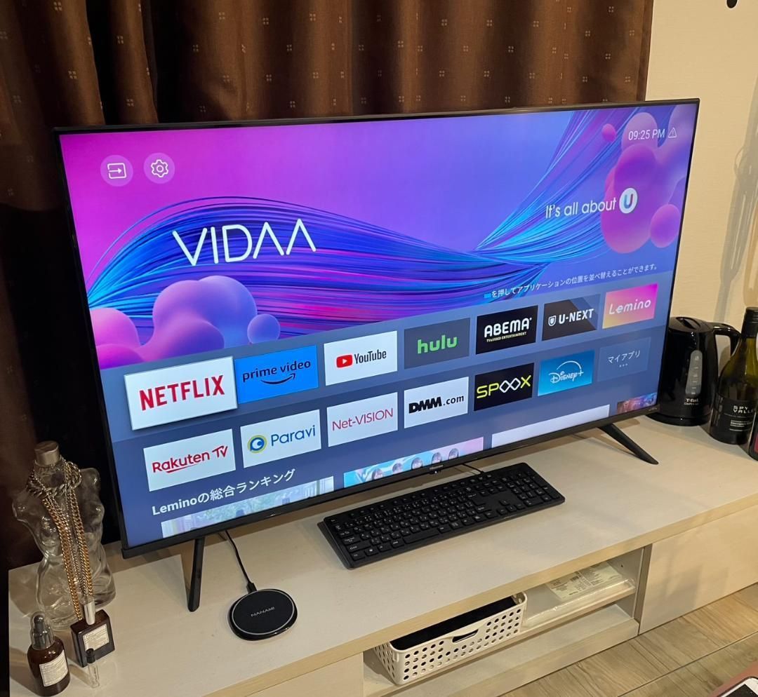 SHOPひろ 50インチ TV 50Vインチ 4Kチューナー内蔵 液晶テレビ SHOP