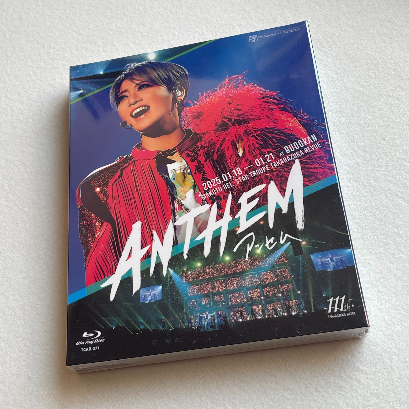 宝塚 礼真琴日本武道館コンサート『ANTHEM-アンセム-』2枚組Blu-ray 星