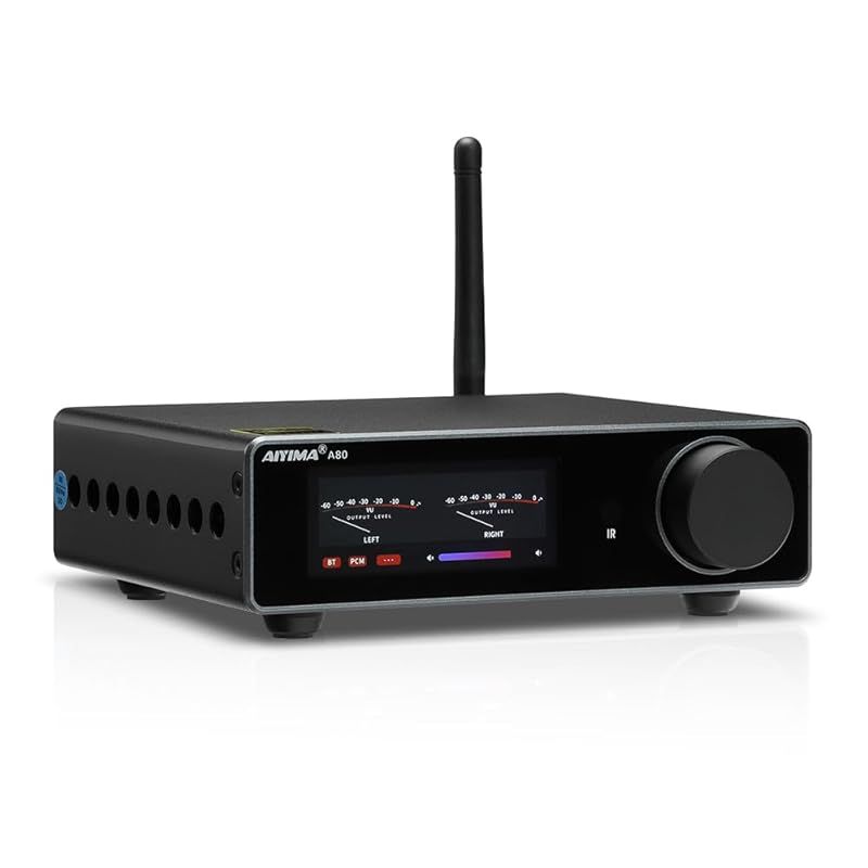 AIYIMA A80 TPA3255デコードアンプHIFI 2.0チャネルQCC 3034 Bluetooth