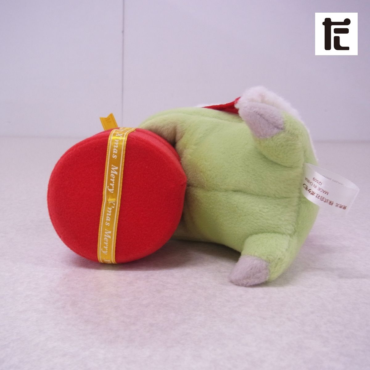 2009年 ポケモンセンター限定 クリスマス チコリータぬいぐるみ タグ