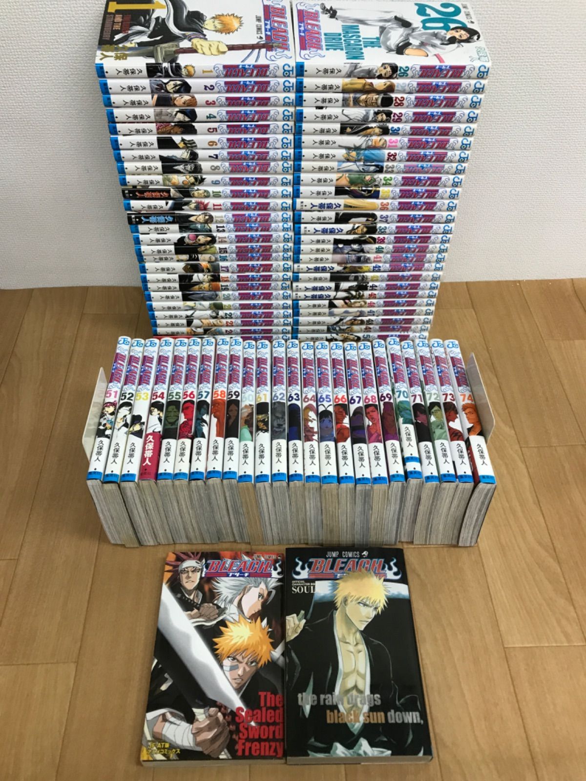 おまけ付き❗️送料無料❗️ブリーチ全巻 1〜74巻＋おまけ5冊 久保帯人