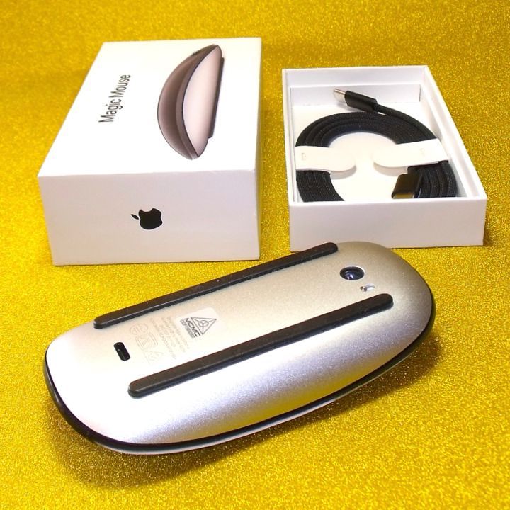 Apple Magic Mouse ブラック 本体 USB-C A3204 Magic Mouse (USB‑C