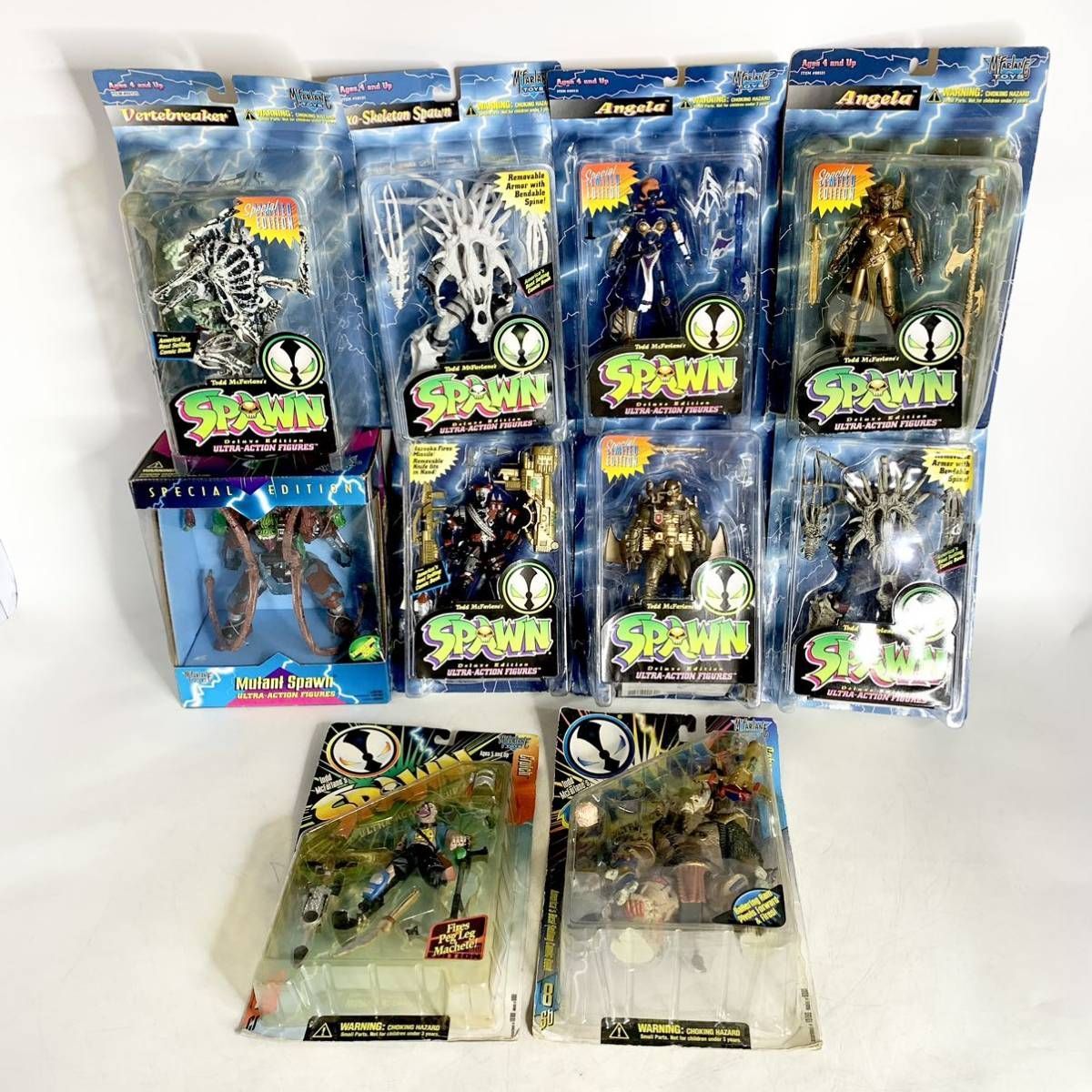 1円〜 未開封 マクファーレントイズ SPAWN the CLASSIC COMIC COVERS