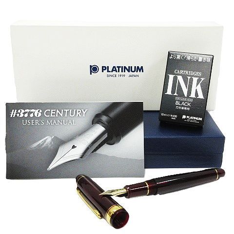 PLATINUM プラチナ ペン先14K 585 万年筆 CENTURY センチュリー #3776