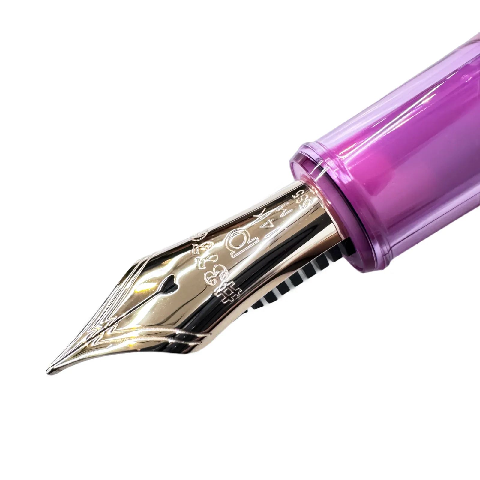 希少美品】プラチナ万年筆 センチュリー ニース リラ M 中古)PLATINUM