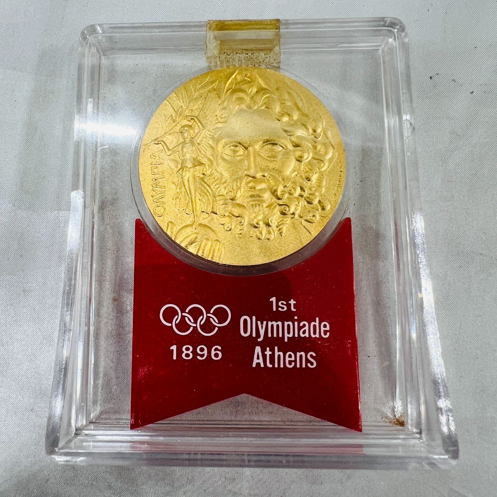 オリンピック優勝メダル 第1回アテネ大会 3箱セット 復刻 オリンピック