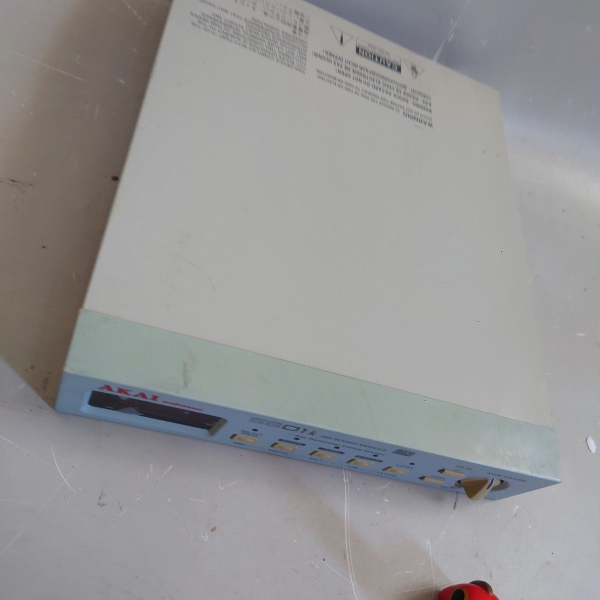 動作品】SG01k AKAI 本体のみ 送料無料｜GM音源モジュール シンセ