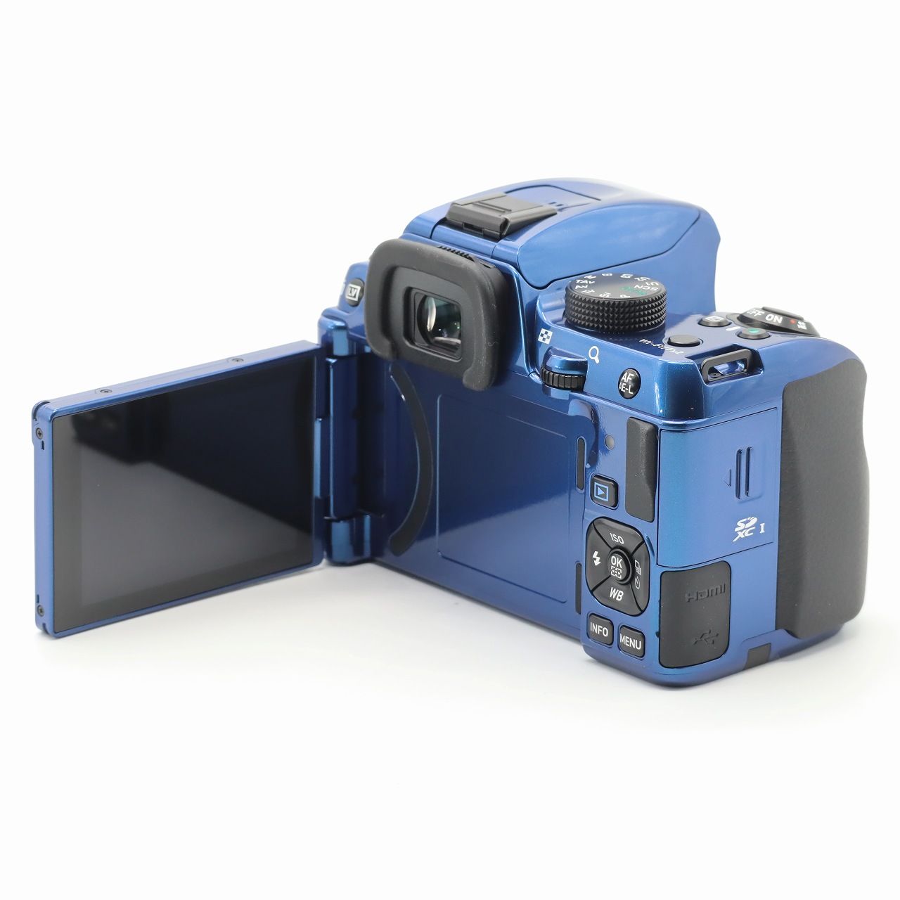 ショット数209回】PENTAX KF ボディ クリスタルブルー - メルカリ