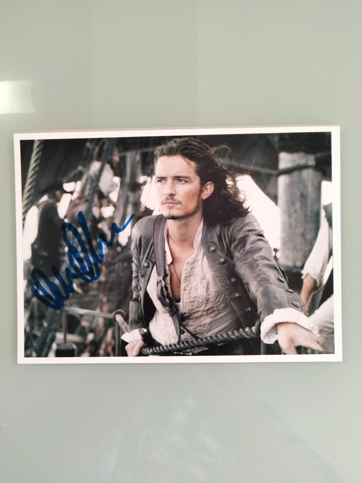 オーランド・ブルーム 直筆サイン LEAF POP CENTURY