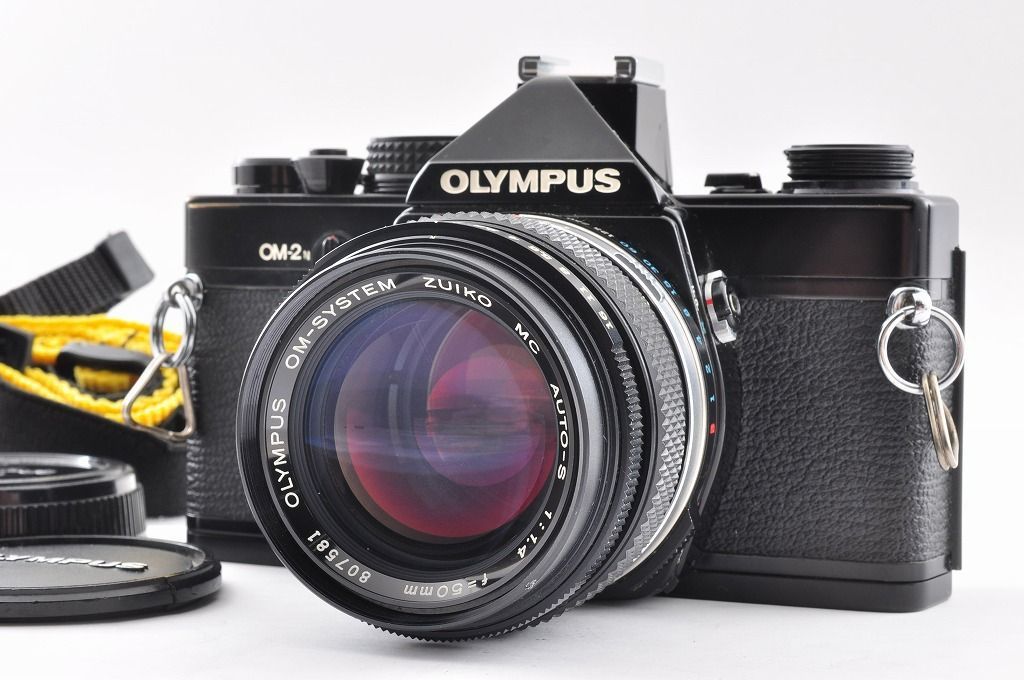 Olympus オリンパス OM-2N ブラック 35mm 一眼レフ フィルムカメラ