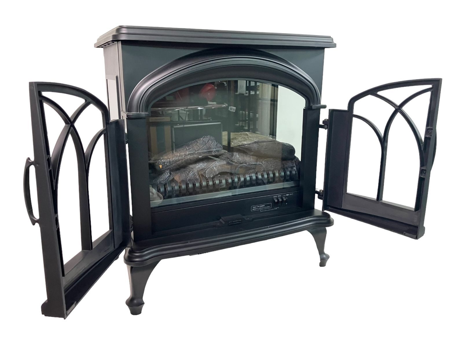 ニトリ BLT-999B-3-BK ファンヒーター 暖炉型 大型 ニトリ 暖炉型