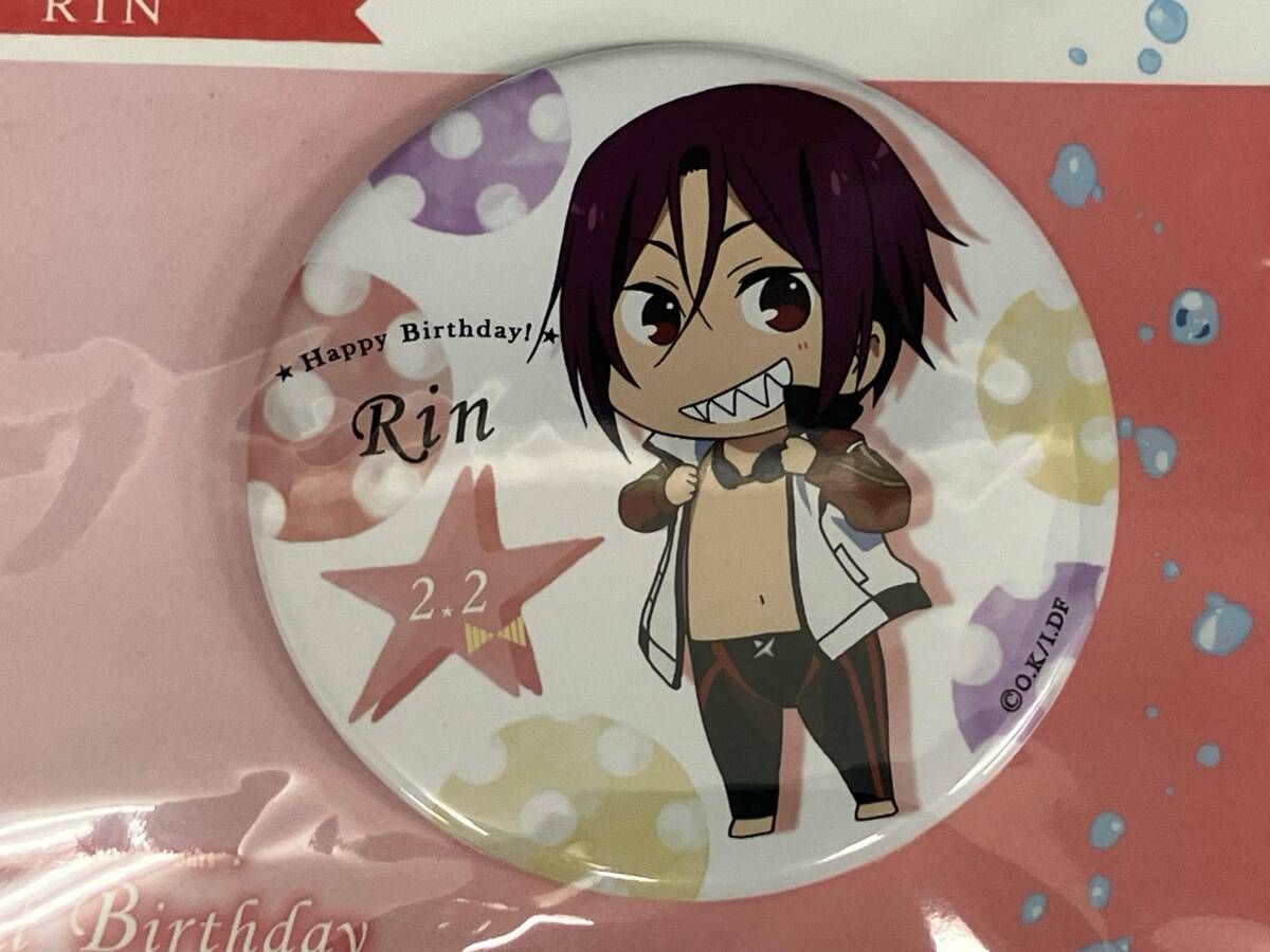 Free! 松岡凛 BIG缶バッジ blossom Free! 松岡凛 BIG缶バッジ blossom