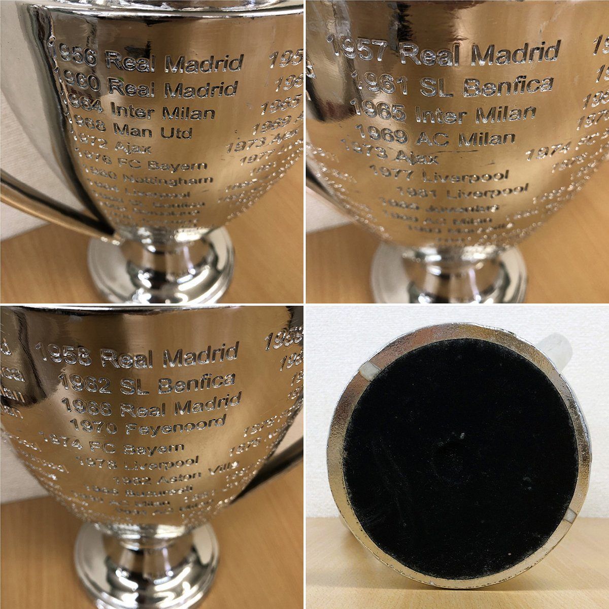サッカー レプリカ トロフィー UEFAチャンピオンズリーグ ワールド