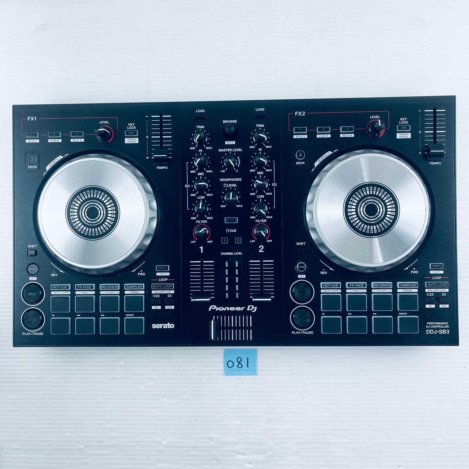 稀少 限定色 Pioneer DDJ-SB3-N DJコントローラー Pioneer DJ DDJ-SB3