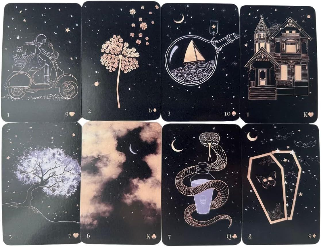 ムーンナイトルノルマンカード 占い オラクルカード タロットカード