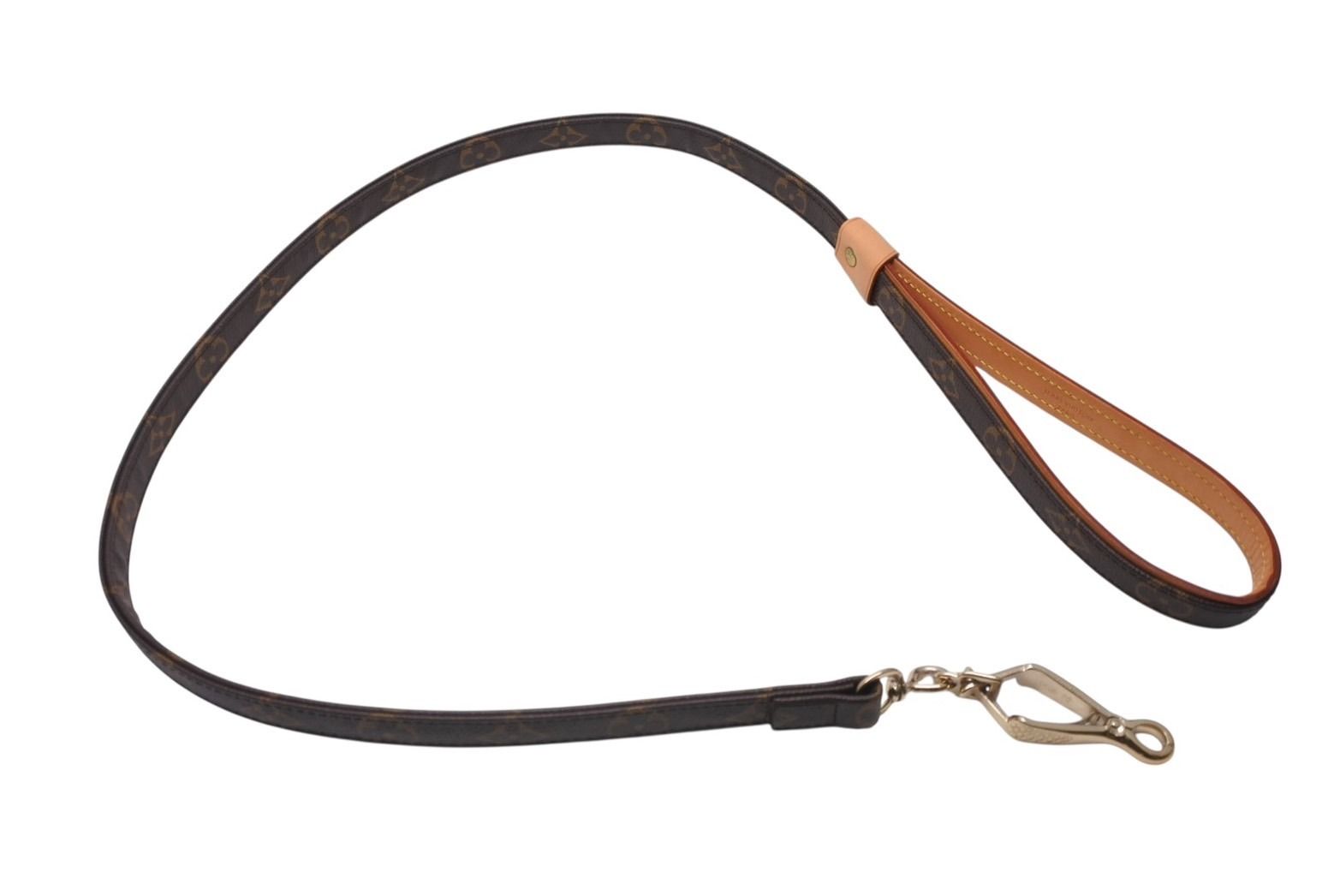 LOUIS VUITTON ドッグリード レッス バクスターMM モノグラム LOUIS