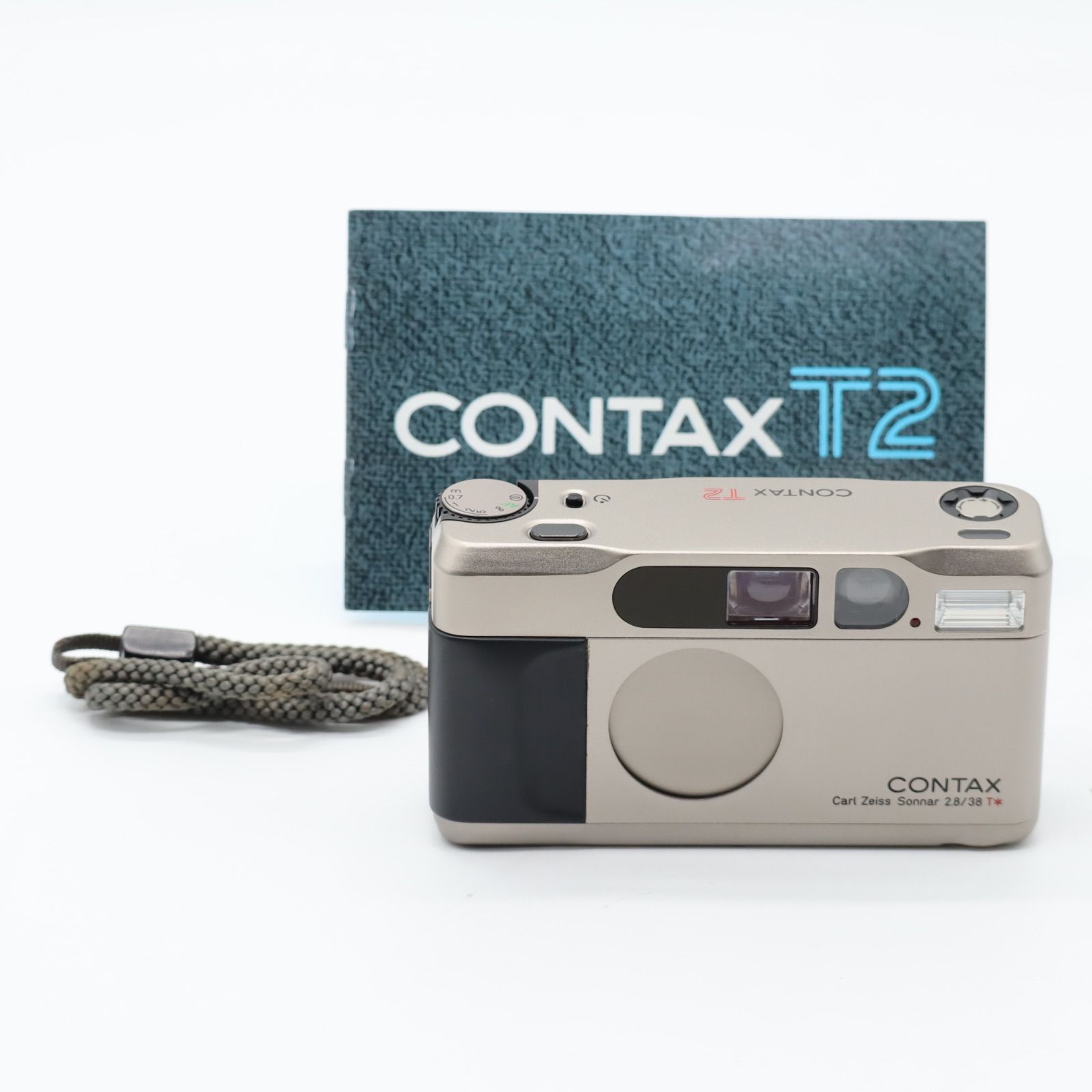 CONTAX T2 ジャンク コンパクトフィルムカメラ シルバー コンタックス