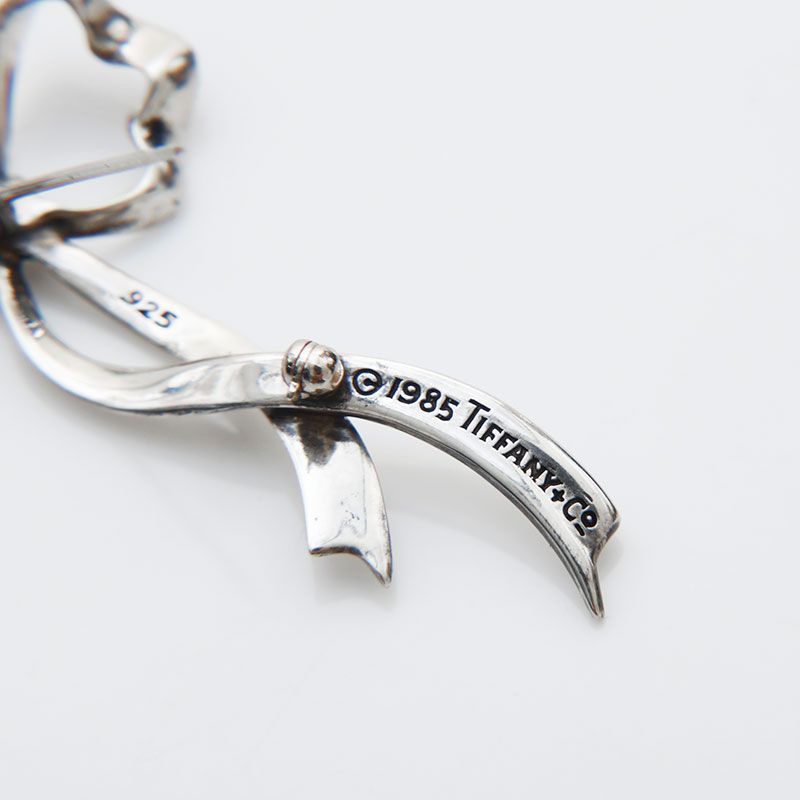 Tiffany&Co. (ティファニー) Sv925 リボンブローチ 6g Tiffany&Co