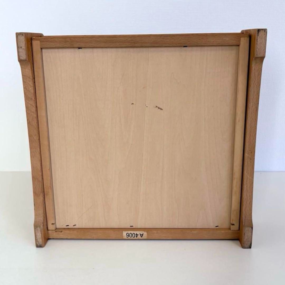 カリモク コロニアル 卓上電話台 小物置き オールドカリモク 昭和