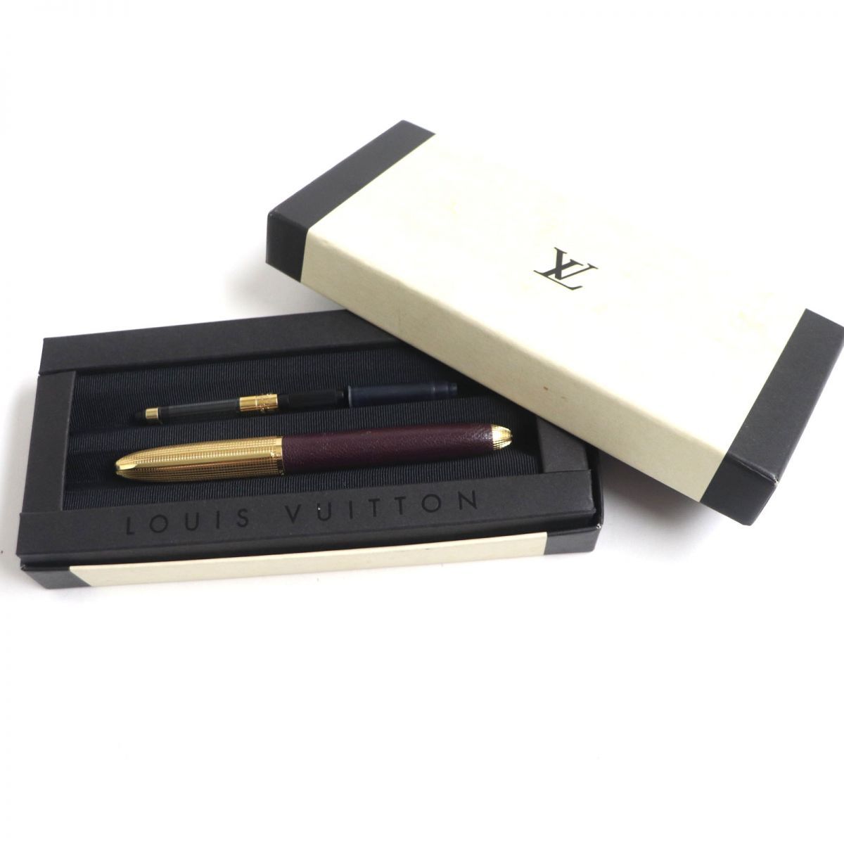 良品□LOUIS VUITTON/ルイヴィトン ドックキュイール レザー使い