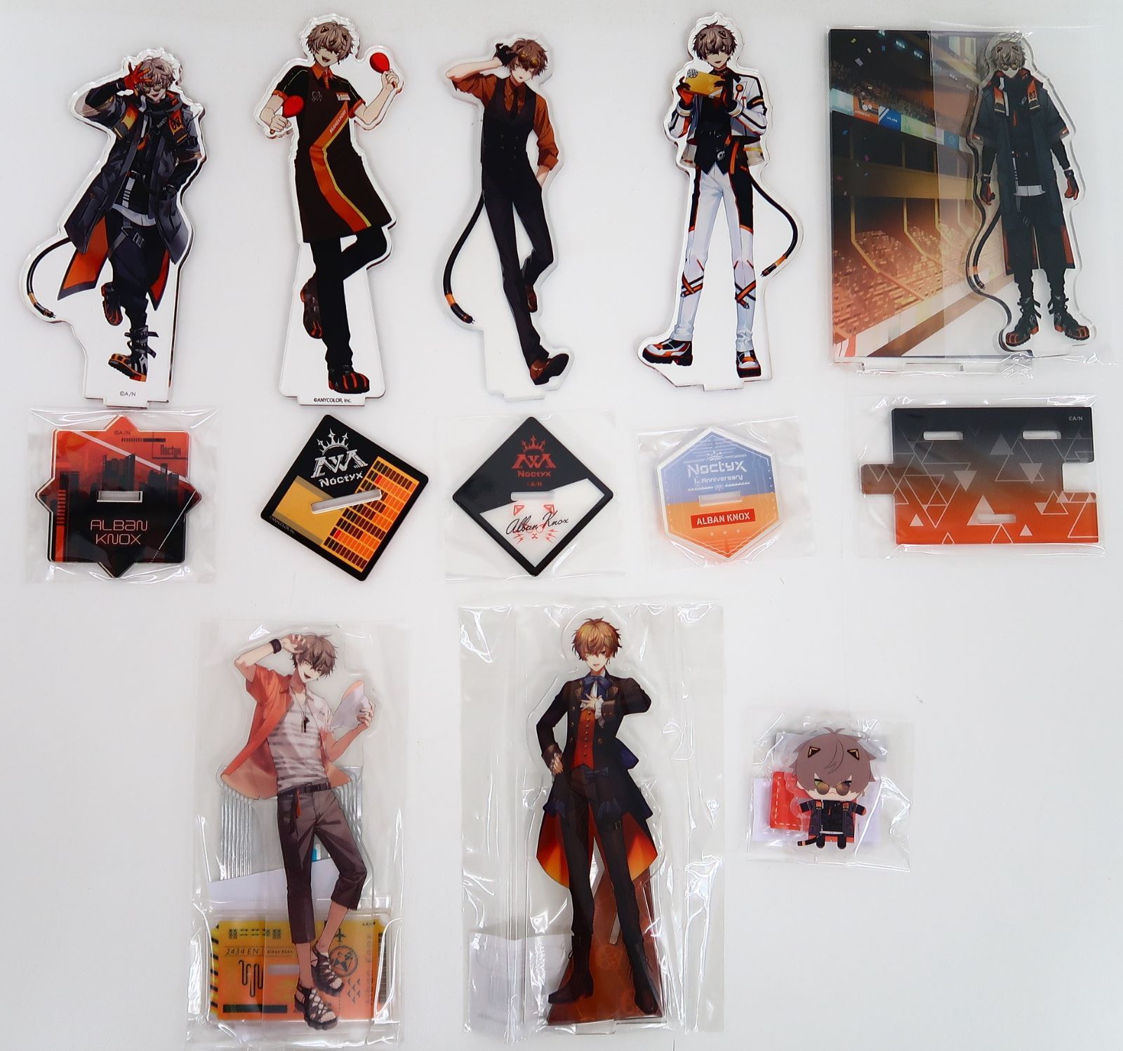 8個セット にじさんじ NIJISANJI EN アルバーン・ノックス アクリル