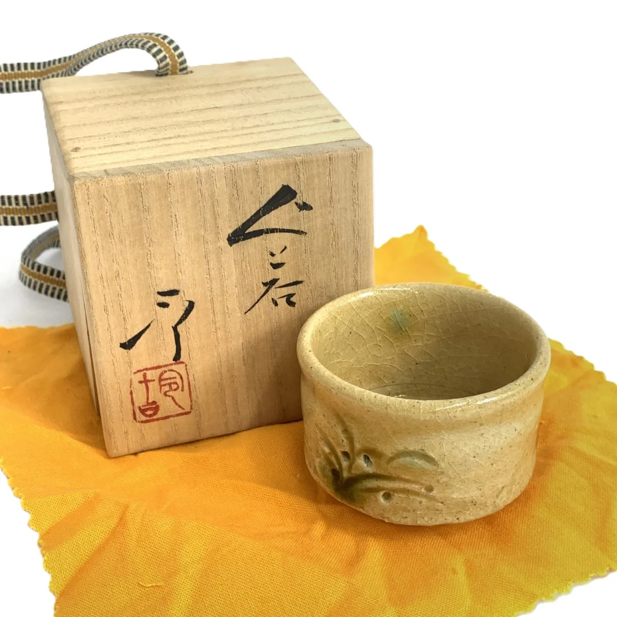 加藤令吉 黒彩茶碗 黒彩湯呑 加藤令吉 黒彩茶碗 黒彩湯呑 加藤令吉 黒