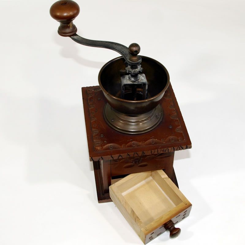 レトロ 手挽きコーヒーミル イタリア BG製 オンライン ショッ