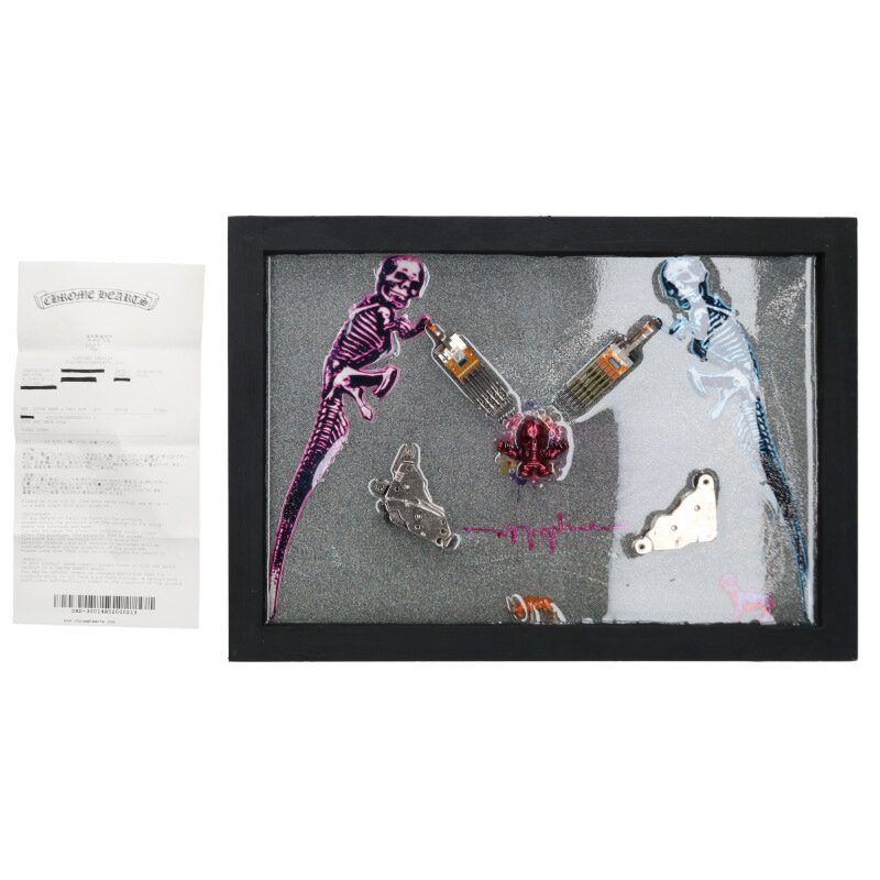 アンドレブラジリエのリトグラフ サイン入レア物 珊瑚色の隊列です