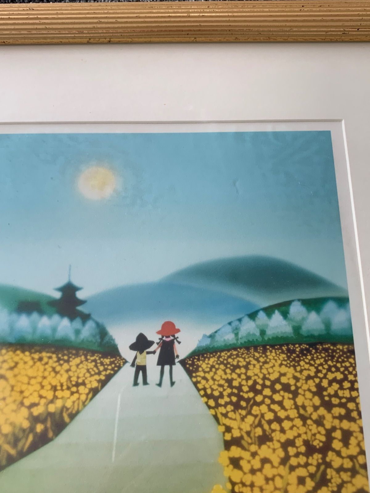 購入 藤城清治 直筆サイン入り レフグラフ「朧月夜」 藤城清治