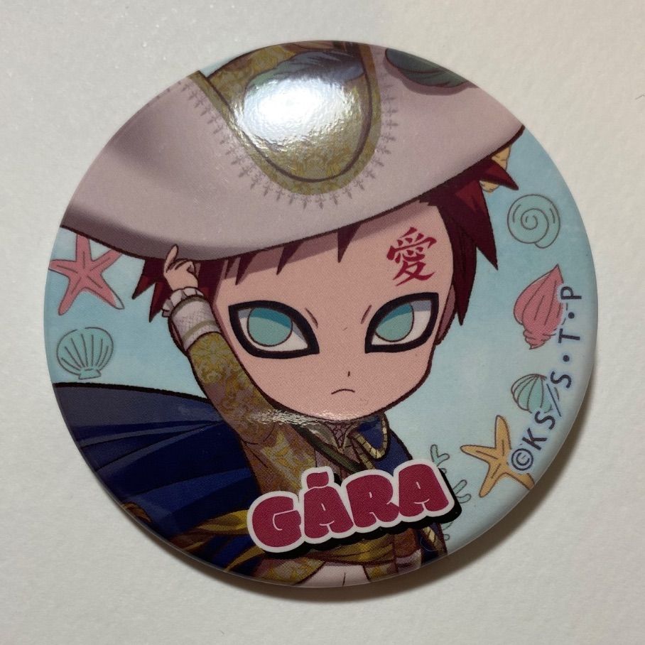 NARUTO petitry マリンルック 缶バッジ 我愛羅 - メルカリ