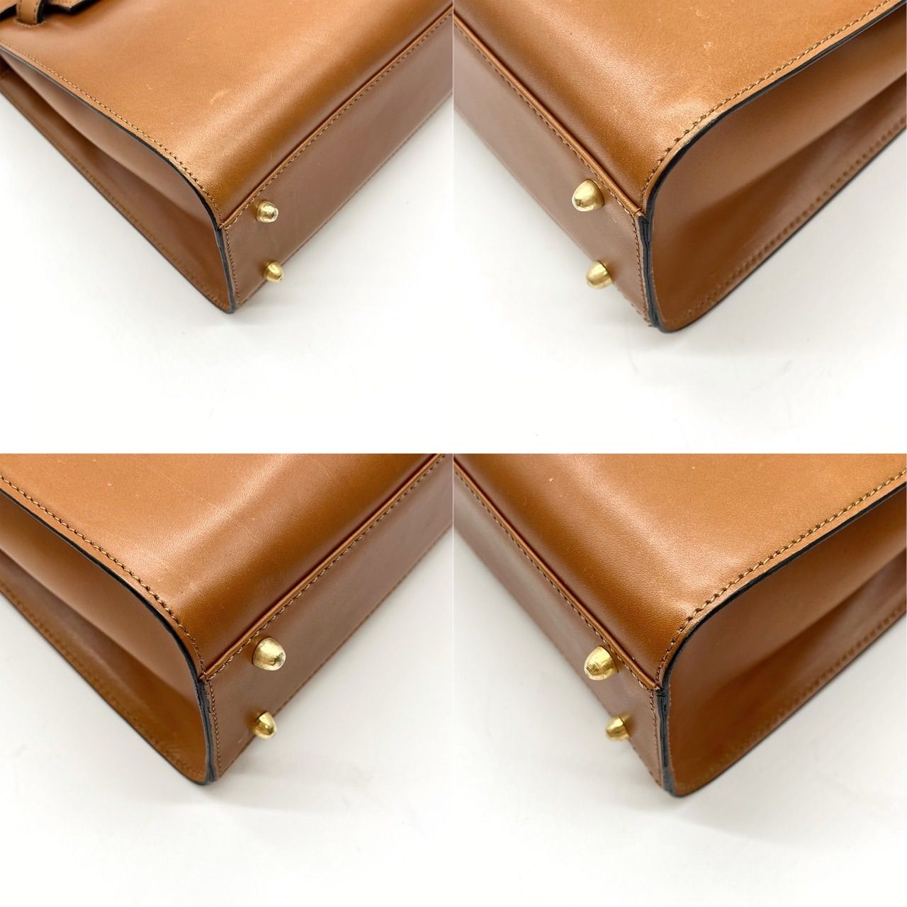 BALLY バリー ダークブラウン レザー手袋 ジッパー付き BALLY バリー