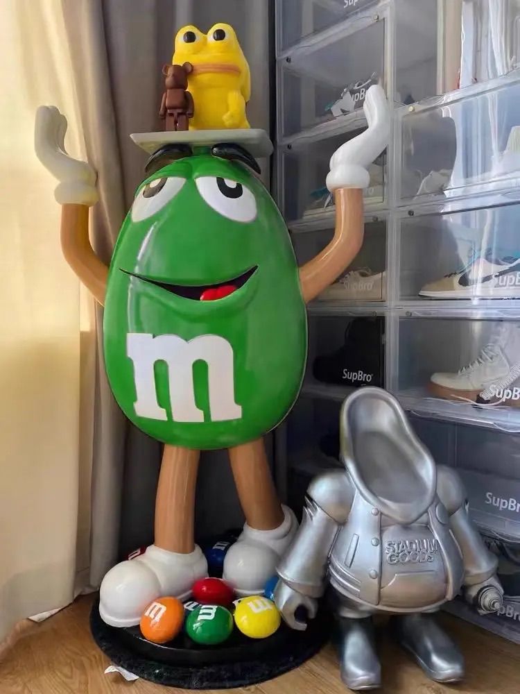 M&Ms エムアンドエムズ ディスプレイ グリーン② M&Ms エムアンドエム