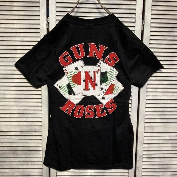 ⭐︎ ガンズアンドローゼス GUNS N ROSES トランプ Tシャツ tee ティー