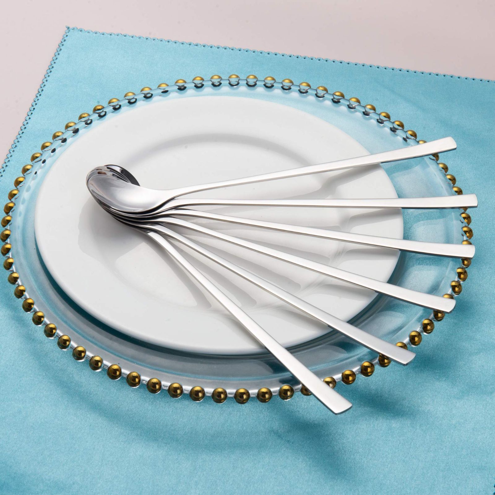 数量限定パフェスプーン 18-8ステンレス シルバー アイススプーン 日本