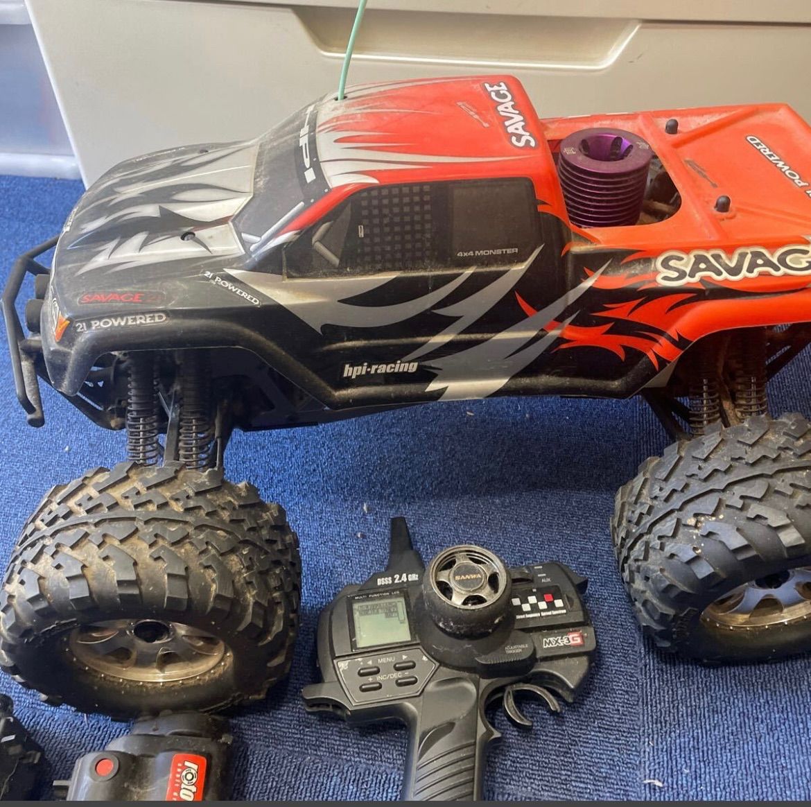 エンジンカー HPI SAVAGE 赤字超特価，驚きの破格値，HOT HPI製