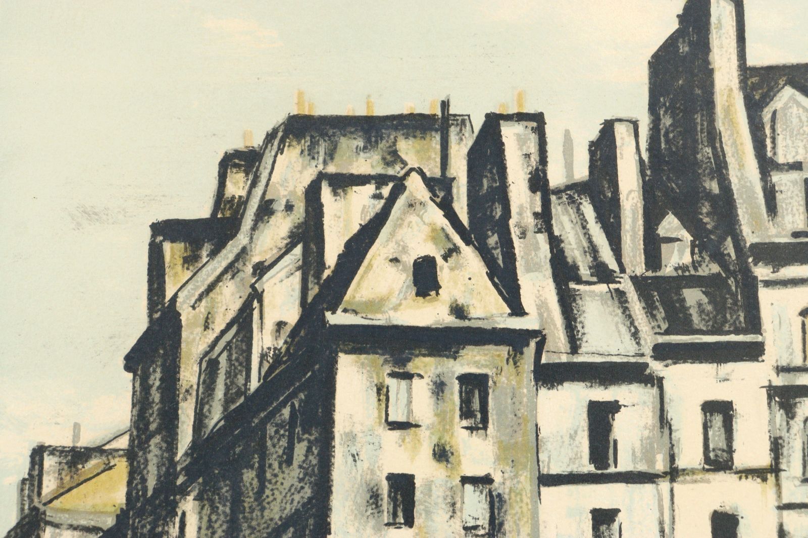 リトグラフ ジャンケイム クエスト通り 128/150 直筆サイン リトグラフ