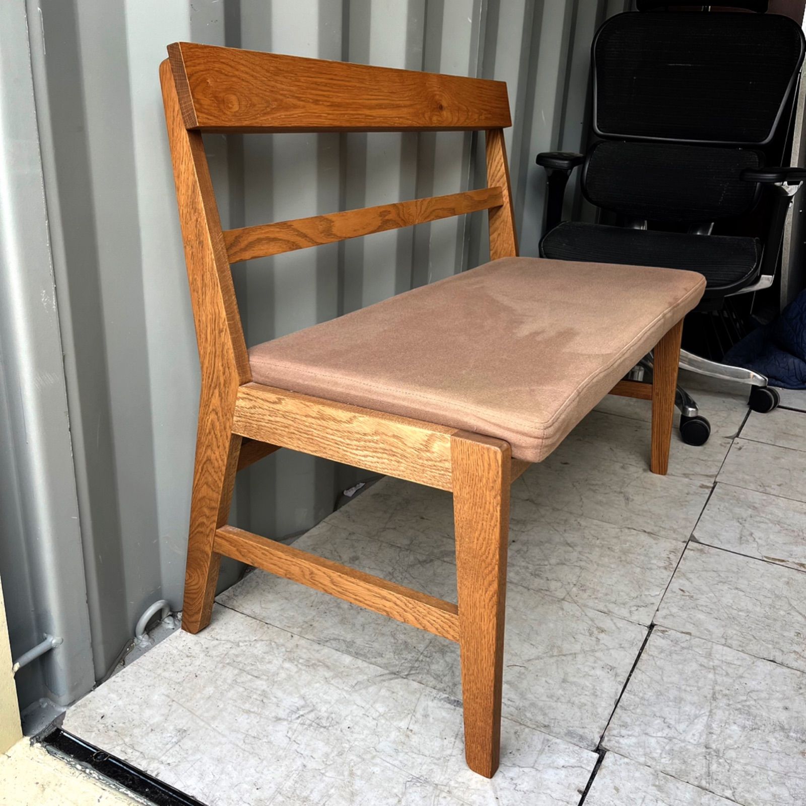 T1430展示品ウニコ ベンチ ソファ ADDY アディ オーク材 オーク材