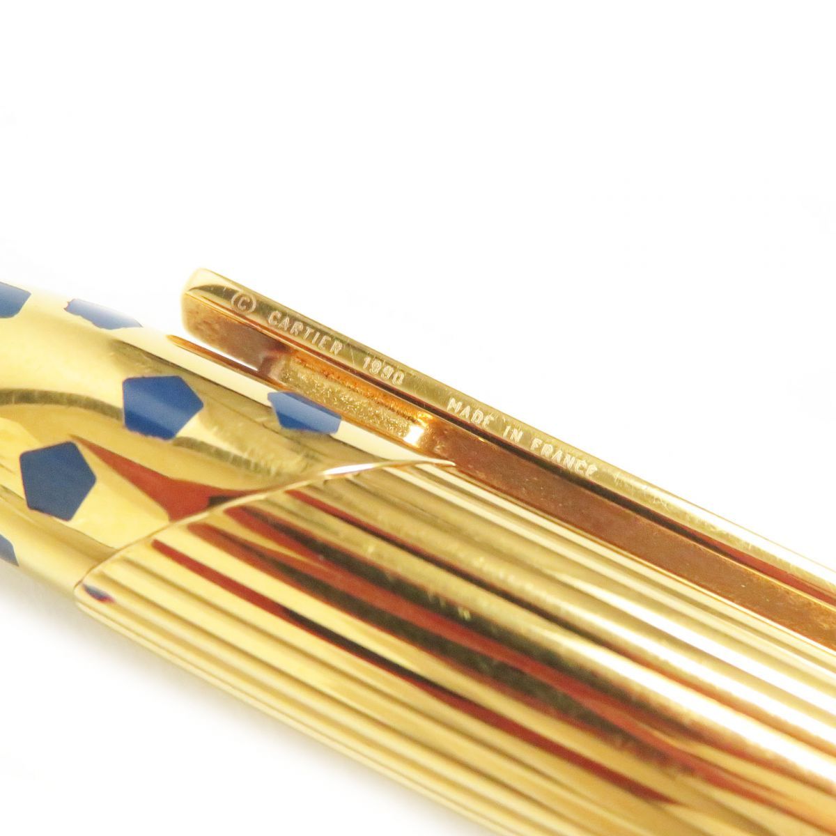 美品□Cartier パンテール ドゥ カルティエ トリニティ ブルー