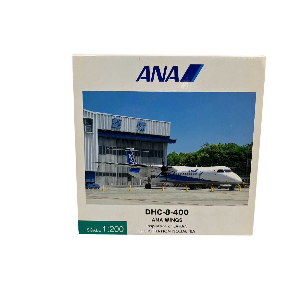 ANA DHC-8-400 JA856A Eco 注文 Bon エコボン ボンバルディア 飛行機
