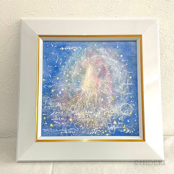 抽象画パステルアート『光』 販売済み 10｜原画 一点物 幻想的な抽象画