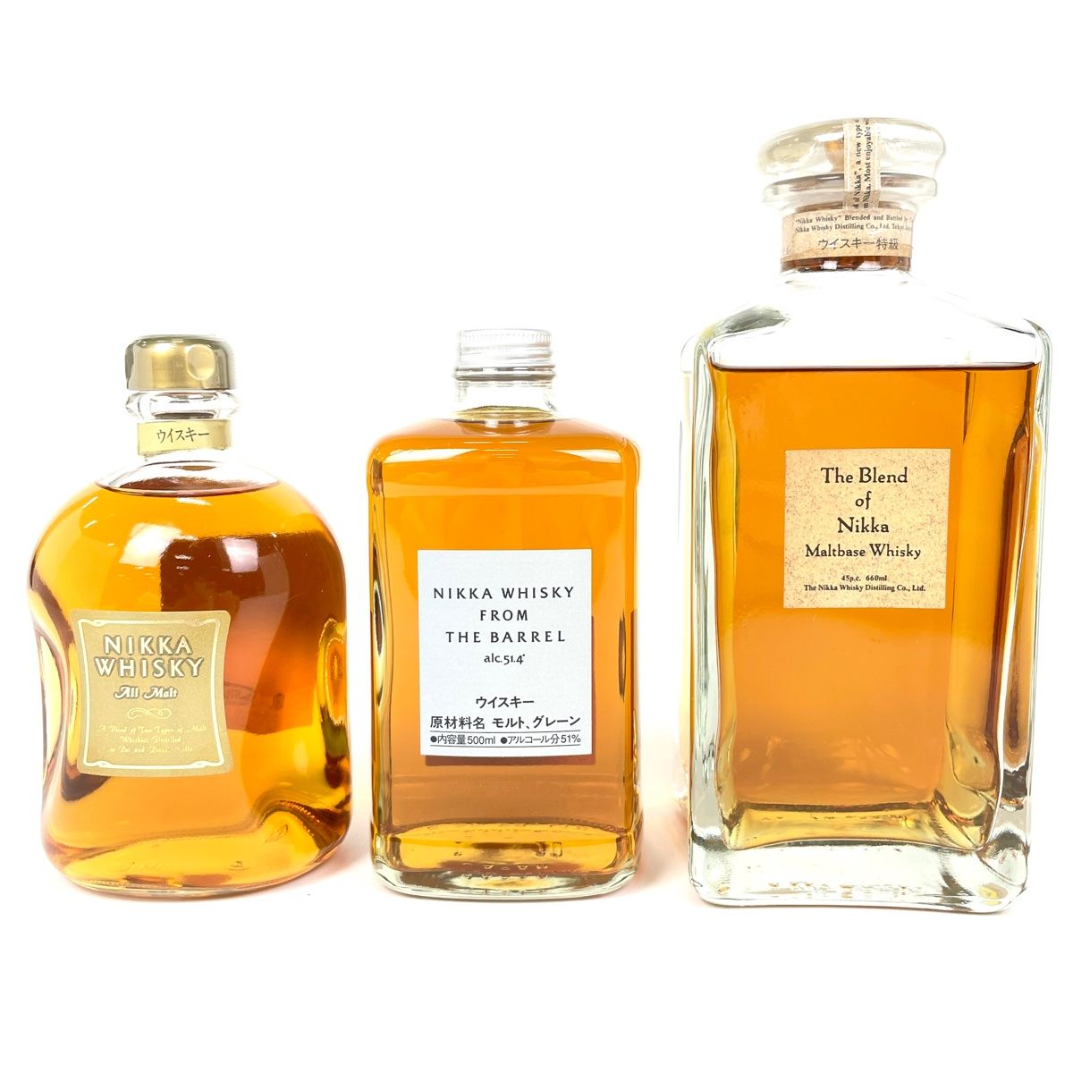 ニッカフロムザバレル 12本 alc.51% フロムザバレル 500ml 7本 NIKKA