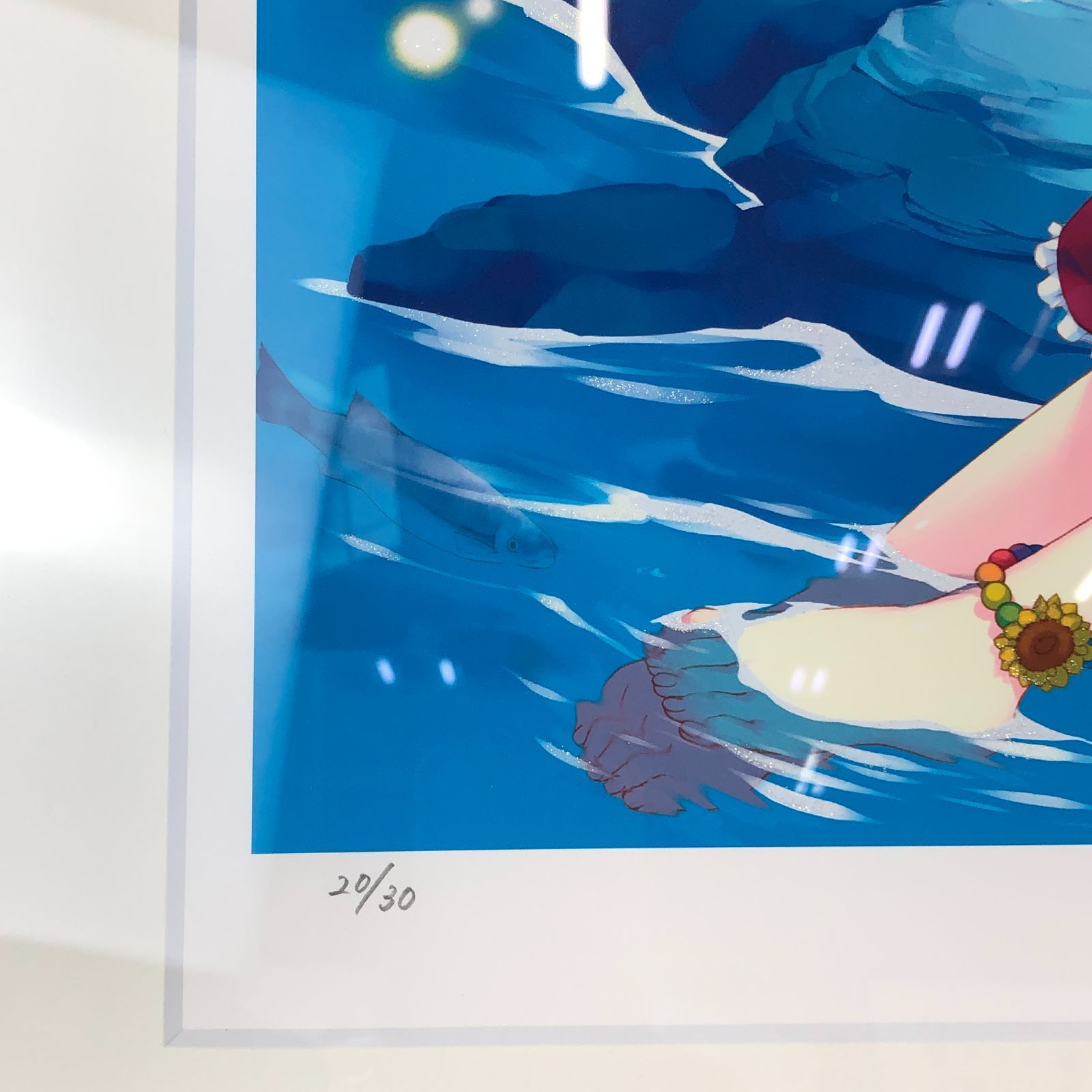 藤真拓哉 アールビバン 版画 月夜の誘い ミクスドメディア 藤真拓哉