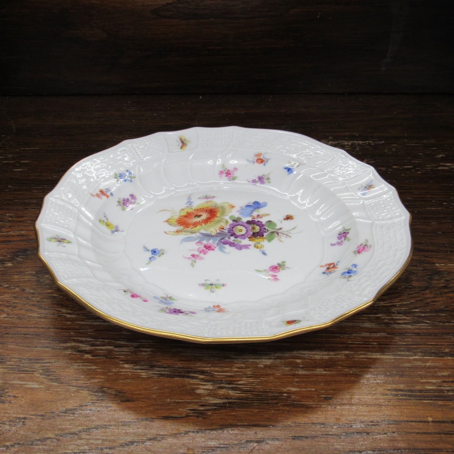 Amazon.co.jp: MEISSEN マイセン アンティーク 皿 金彩 : ホーム